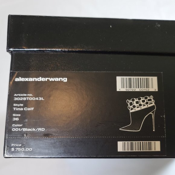 NWT Alexander Wang Tina Grommet Boot / Booties - Picture 9 of 16
